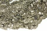 Giant, Cubic Pyrite Crystal Cluster From Peru - + Lbs #133018-5
